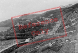 Llanaber Road From Belle Vue 1913, Barmouth