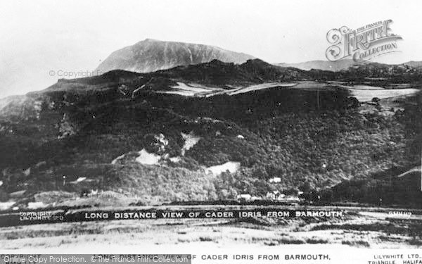 Photo of Barmouth, Long Distance View Of Cader Idris c.1935