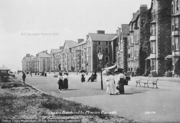 Photo of Barmouth, Marine Parade 1908
