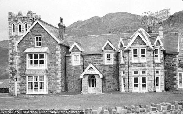 Photo of Barmouth, Min Y Mor Hotel c.1955