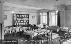 Mount Argus, The Dining Room c.1955, Barmouth