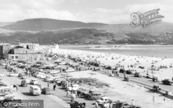 Promenade And Beach c.1960, Barmouth