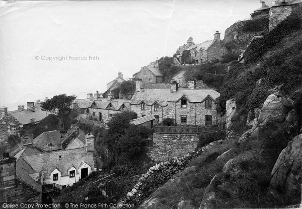 Photo of Barmouth, Ruskin's Cottages 1913
