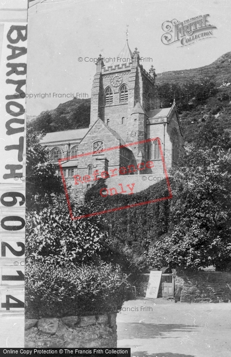 Photo of Barmouth, St John's Church 1908