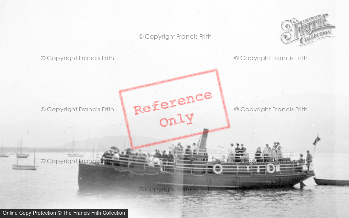 Photo of Barmouth, Steamer On The River Mawdock 1907