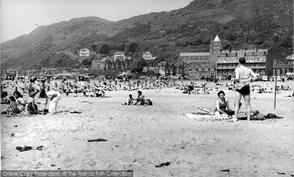 Photo of Barmouth, The Beach c.1960