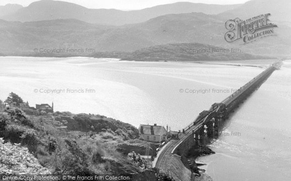 Photo of Barmouth, The Bridge And Cader Idris c.1960