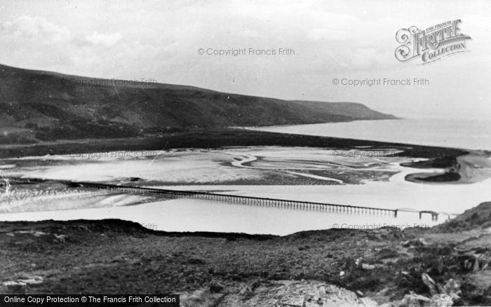 Photo of Barmouth, The Bridge And Estuary c.1955