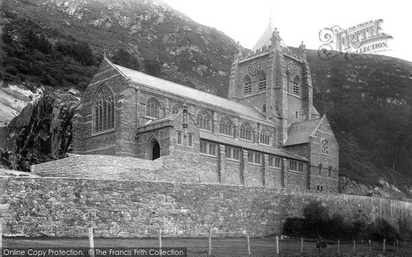 Photo of Barmouth, The Church 1895