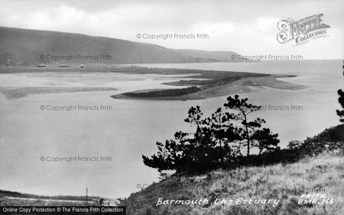 Photo of Barmouth, The Estuary c.1955