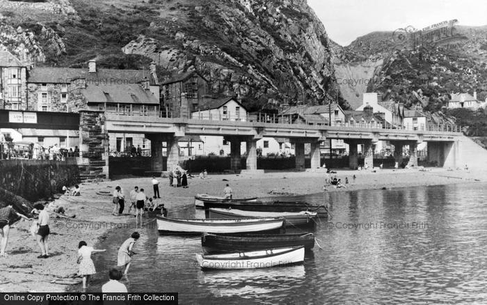 Photo of Barmouth, The Harbour c.1960