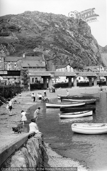 Photo of Barmouth, The Harbour c.1960