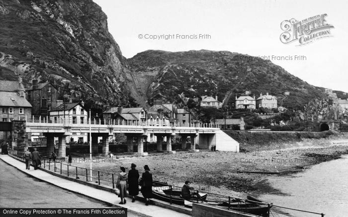 Photo of Barmouth, The New Railway Bridge c.1955