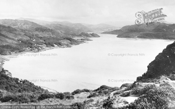 Photo of Barmouth, The Panorama View c.1955