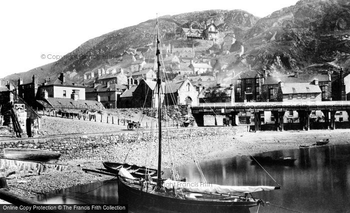 Photo of Barmouth, The Quay 1889