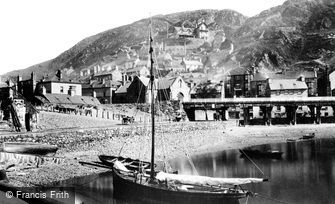 Barmouth, the Quay 1889