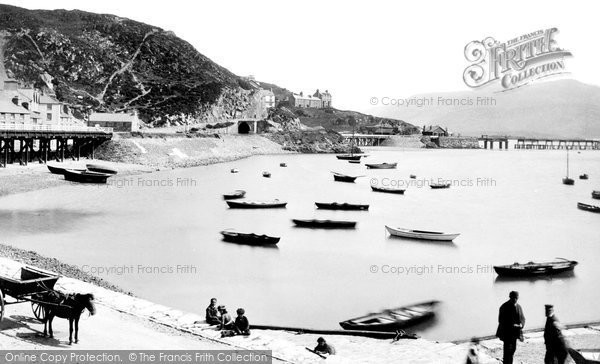 Photo of Barmouth, The Quay And Harbour 1889