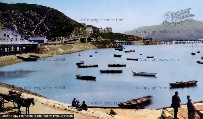 Photo of Barmouth, The Quay And Harbour 1889