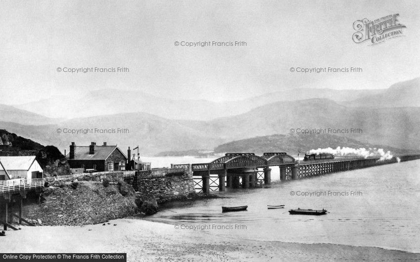 Barmouth, the Railway Bridge 1908