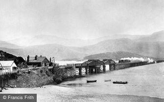 Barmouth, the Railway Bridge 1908