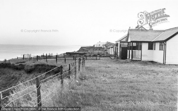 Photo of Barmston, South Cliff Bungalows c.1955