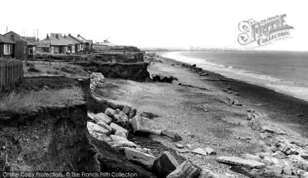 Photo of Barmston, The Beach c.1960