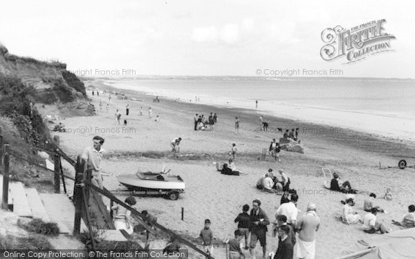 Photo of Barmston, The Beach c.1960