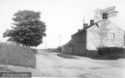 The Post Office And Cliff Road c.1960, Barmston