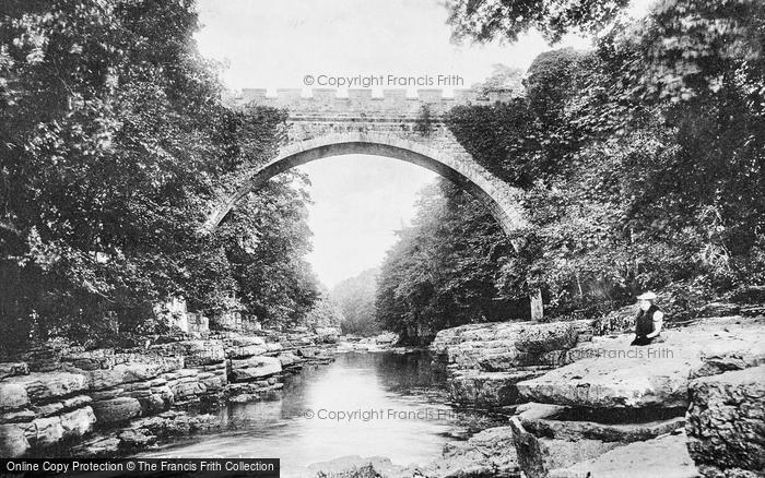 Photo of Barnard Castle, Abbey Bridge 1892