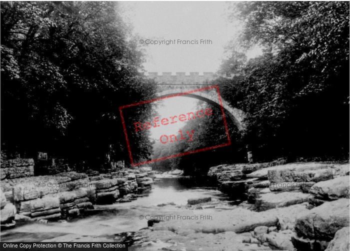Photo of Barnard Castle, Abbey Bridge c.1930