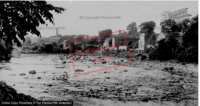 Photo of Barnard Castle, And River Tees c.1950