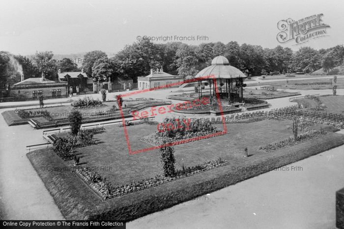 Photo of Barnard Castle, Bowes Museum, Gardens 1914