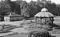 Bowes Museum Gardens Bandstand 1929, Barnard Castle