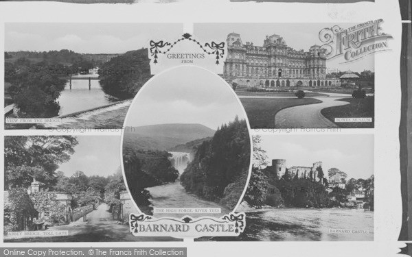 Photo of Barnard Castle, Composite c.1930