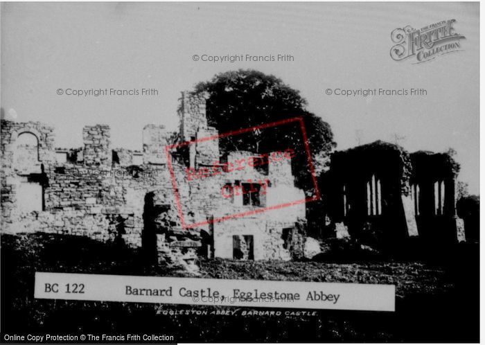 Photo of Barnard Castle, Egglestone Abbey c.1930