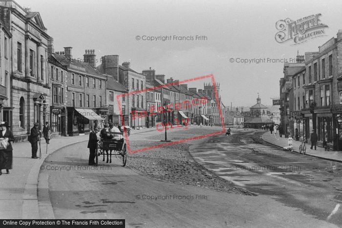 Photo of Barnard Castle, Market Place 1914