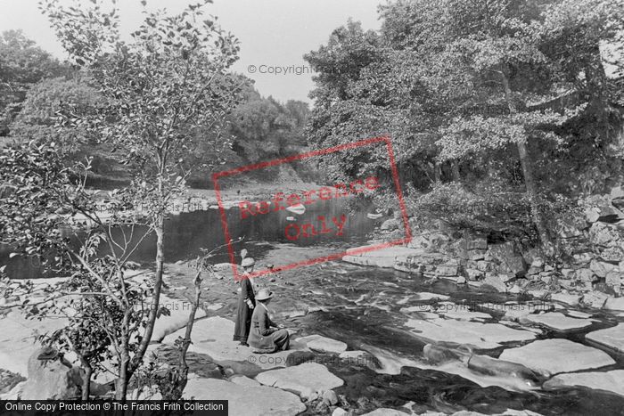 Photo of Barnard Castle, Meeting Of The Water, Greta And Tees 1914