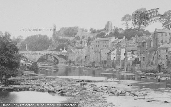 Photo of Barnard Castle, River And Bridge 1892