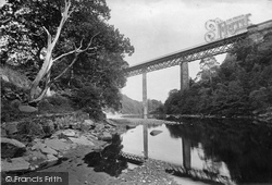 River Tees And Viaduct 1914, Barnard Castle