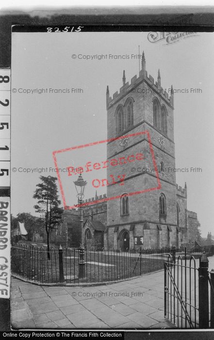 Photo of Barnard Castle, St Mary's Church 1929