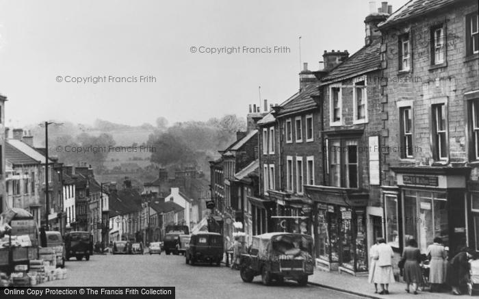 Photo of Barnard Castle, The Bank c.1960