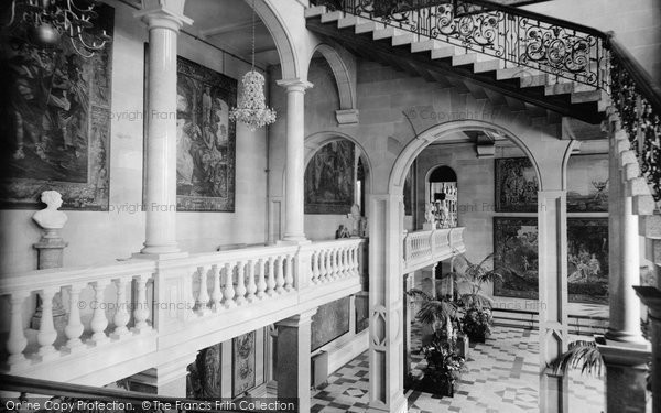 Photo of Barnard Castle, The Bowes Museum, Balcony 1914
