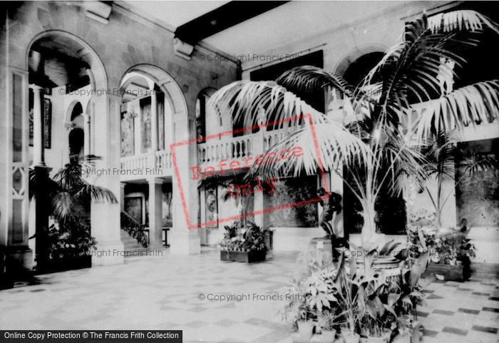 Photo of Barnard Castle, The Bowes Museum, Entrance Hall 1914