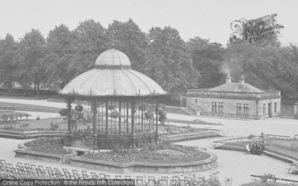 Photo of Barnard Castle, The Bowes Museum, The Bandstand 1914
