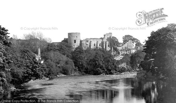 Photo of Barnard Castle, The Castle And The River Tees 1898