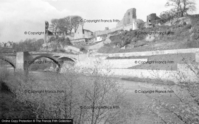 Photo of Barnard Castle, The Castle From The River 1962