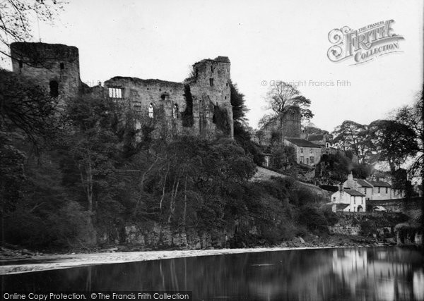 Photo of Barnard Castle, The Castle From The River Tees c.1930