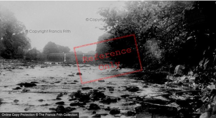 Photo of Barnard Castle, The River Tees c.1960