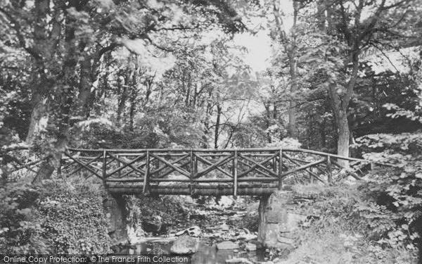 Photo of Barnard Castle, The Rustic Bridge 1951