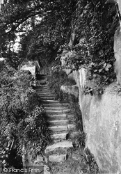The Steps, Moss's Leap 1914, Barnard Castle